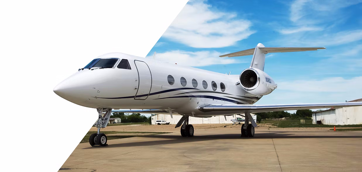 The aircraft used for the Foundation’s charity medical flights